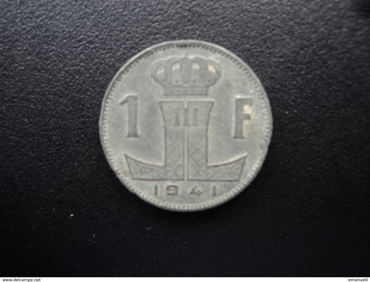 BELGIQUE : 1 FRANC  1941   KM 127   TTB - 1 Franc