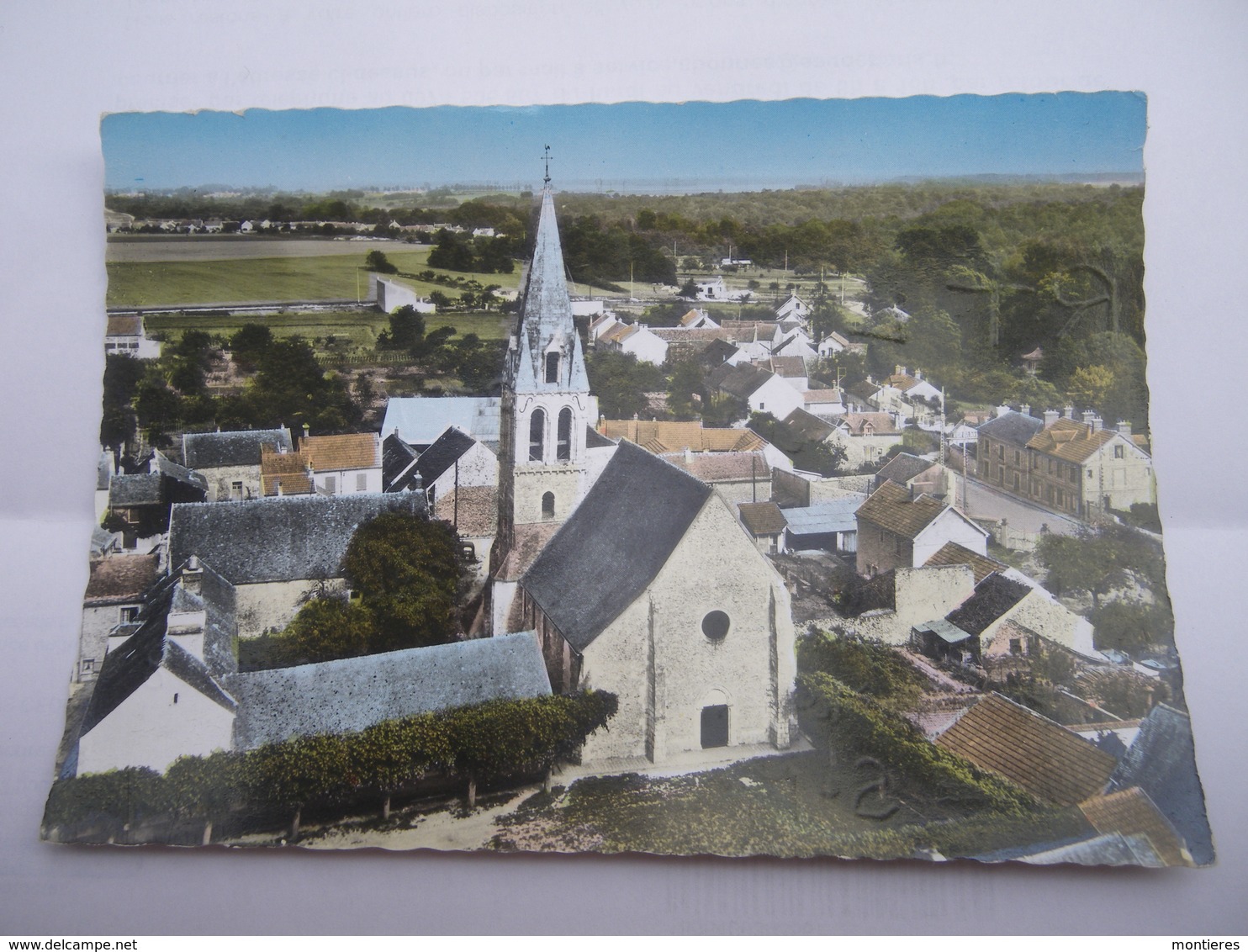 CPSM 77 - SEINE-ET-MARNE - MOISENAY L'EGLISE - Nangis