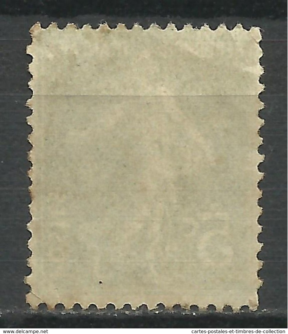 FRANCE , FRENCH , 5 Cts , Semeuse Fond Plein , Type I , Voir Scans , 1907 , N° YT  137 - 1906-38 Semeuse Camée