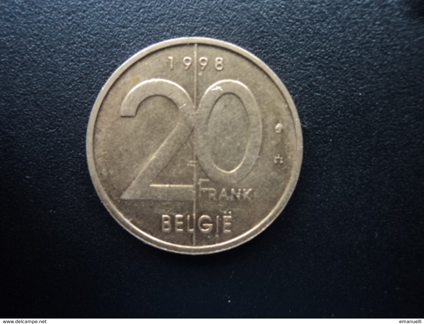 BELGIQUE : 20 FRANK  1998  KM 192   SUP - 20 Francs
