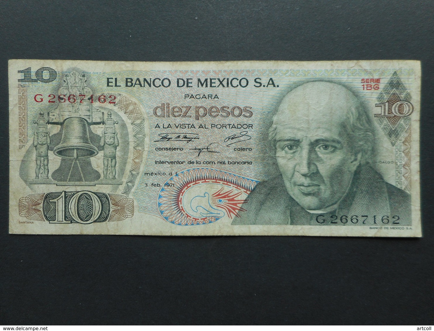 Mexico 10 Pesos 1971 - Mexique