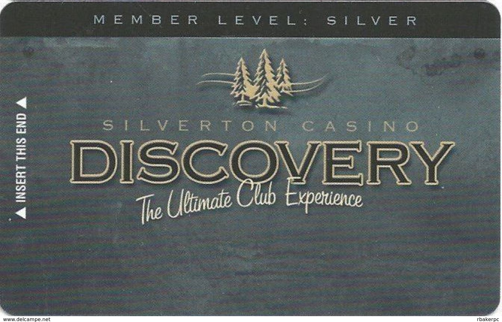 Silverton Casino - Las Vegas, NV - Slot Card BLANK - Casino Cards