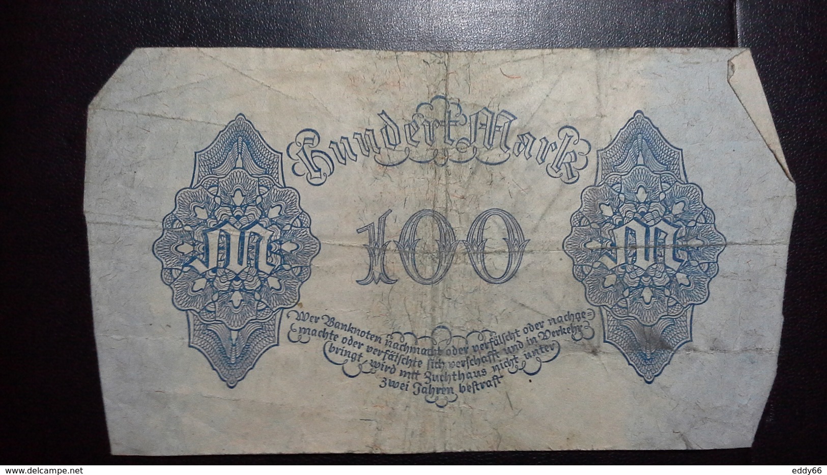 Deutsches Reich 100 Mark  ( 4.8.1922) ( Rosenberg 72/ Pick 75) - 100 Mark