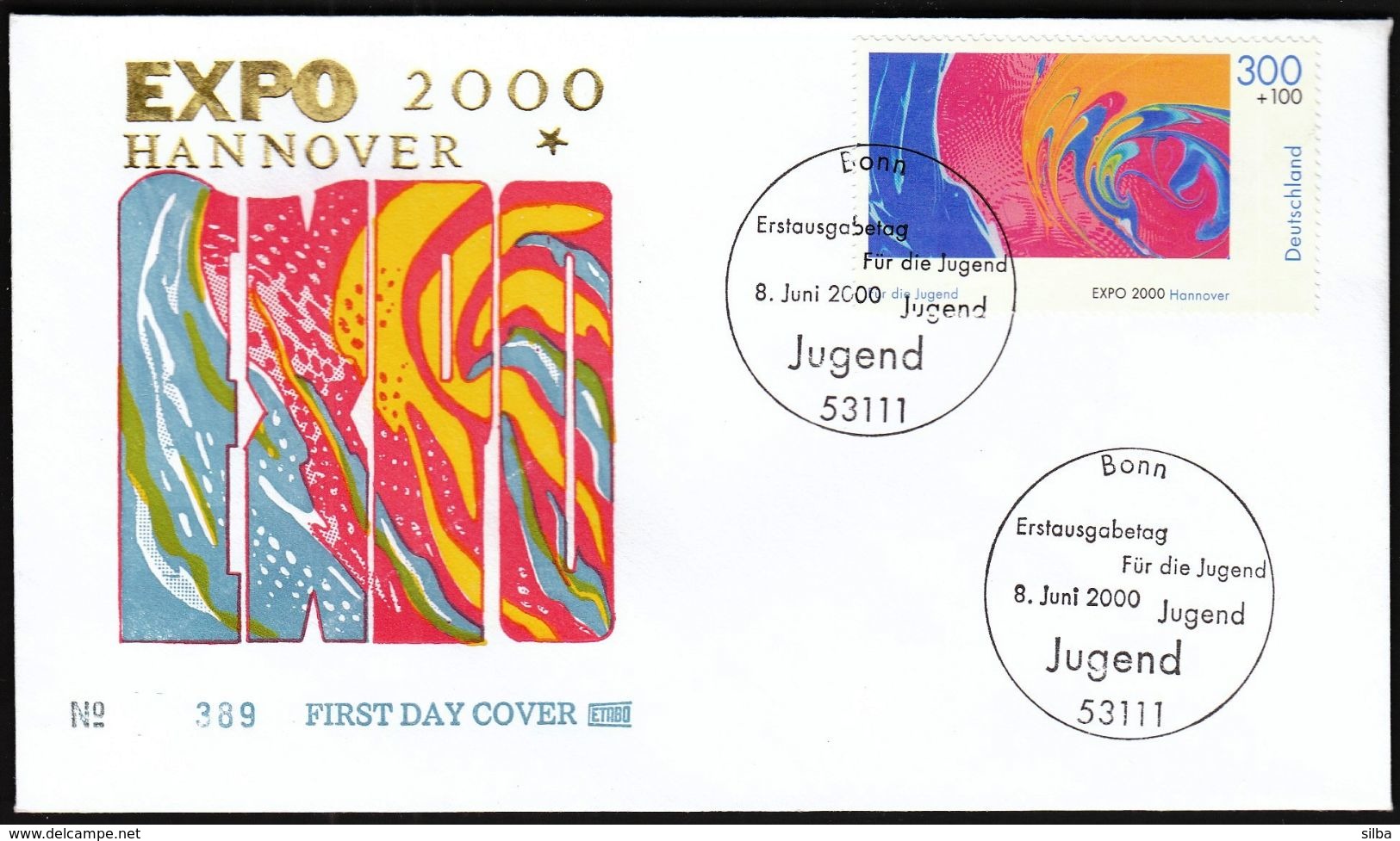 Germany Bonn 2000 / For Youth / EXPO 2000 Hannover / Jugend / FDC - 2000 – Hanover (Germany)