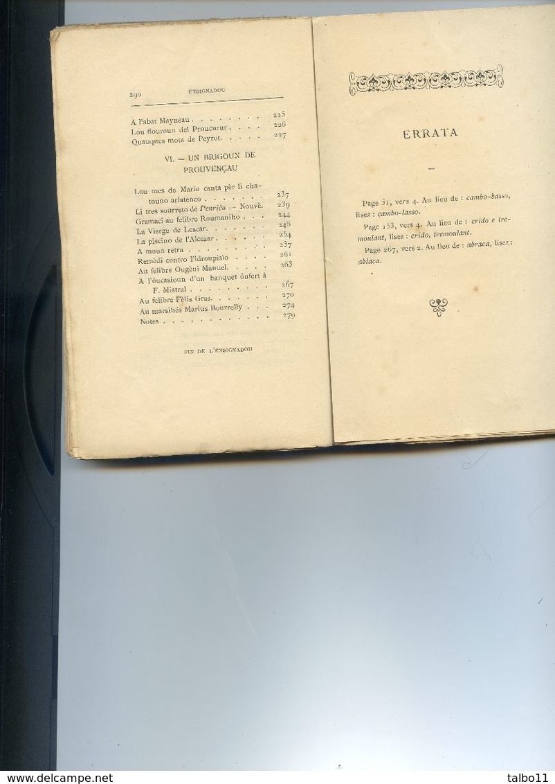 Las Vesprados De Clairac - Gabriel Azaîs (Felibre  De Beziers) - 1874 - Avant Propos De Roumanille - N° 165/300 - 1801-1900