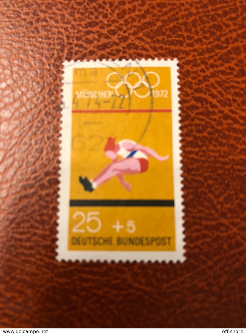 MiNr. 734 Deutschland Bundesrepublik Deutschland   1972, 18. Juli. Weltspiele Der Gelähmten, Heidelberg - Gebruikt