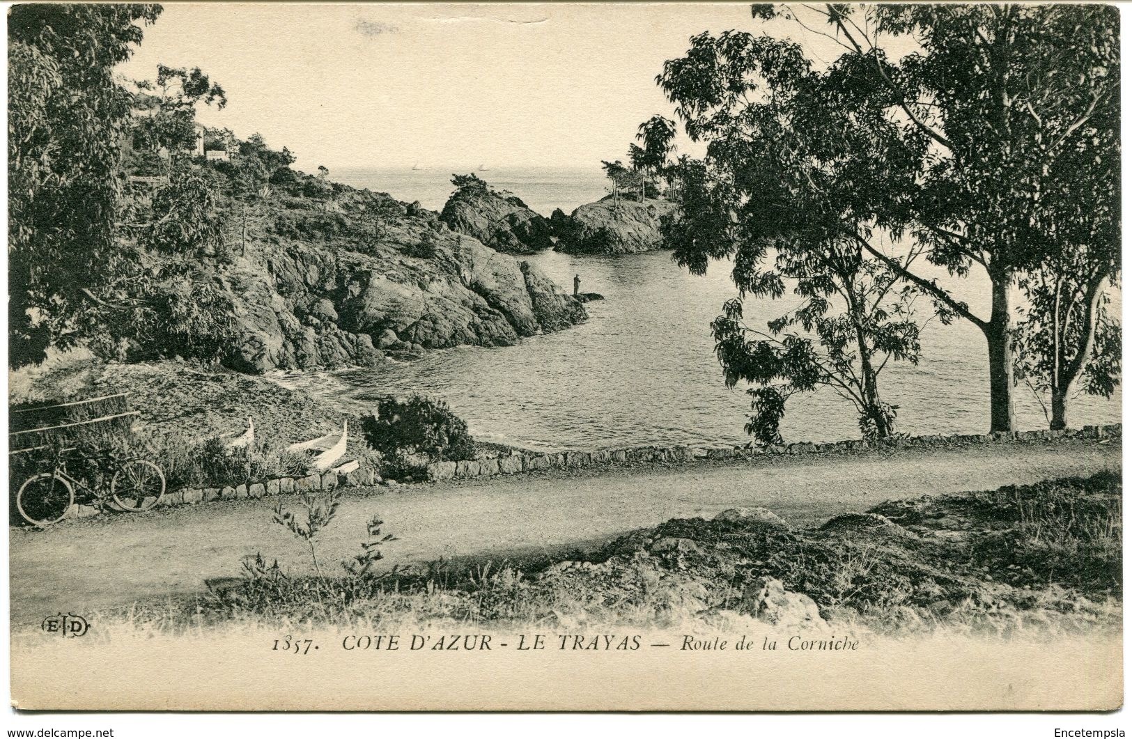 CPA - Carte Postale - France -  Le Trayas - Route De La Corniche  (CPV1052) - Altri & Non Classificati