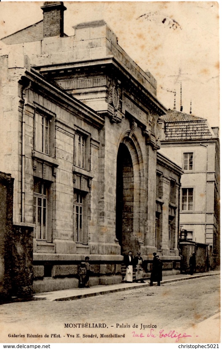 Montbéliard - Palais De Justice - Montbéliard