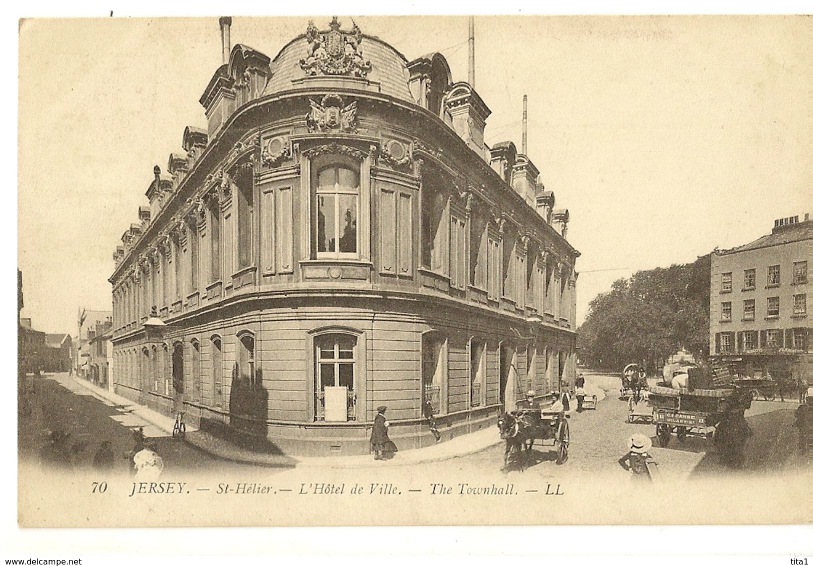 S6939 - Jersey -St Hélier -L' Hôtel De Ville - Andere & Zonder Classificatie