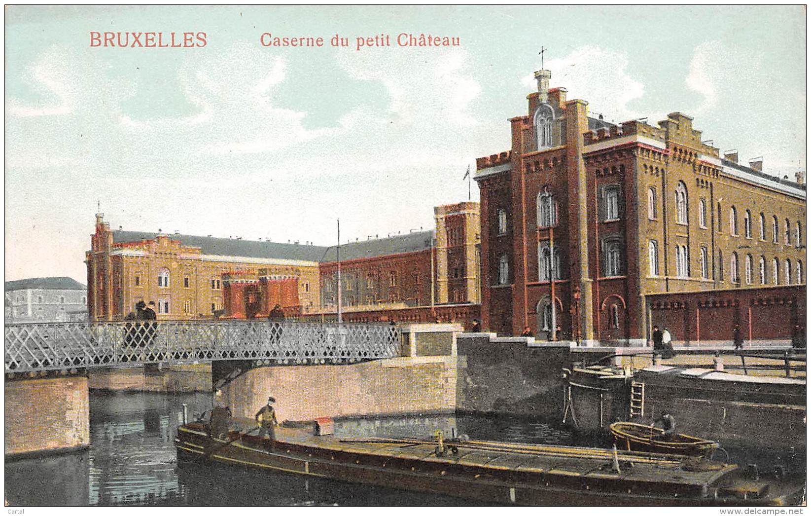 BRUXELLES - Caserne Du Petit Château - Monumenten, Gebouwen