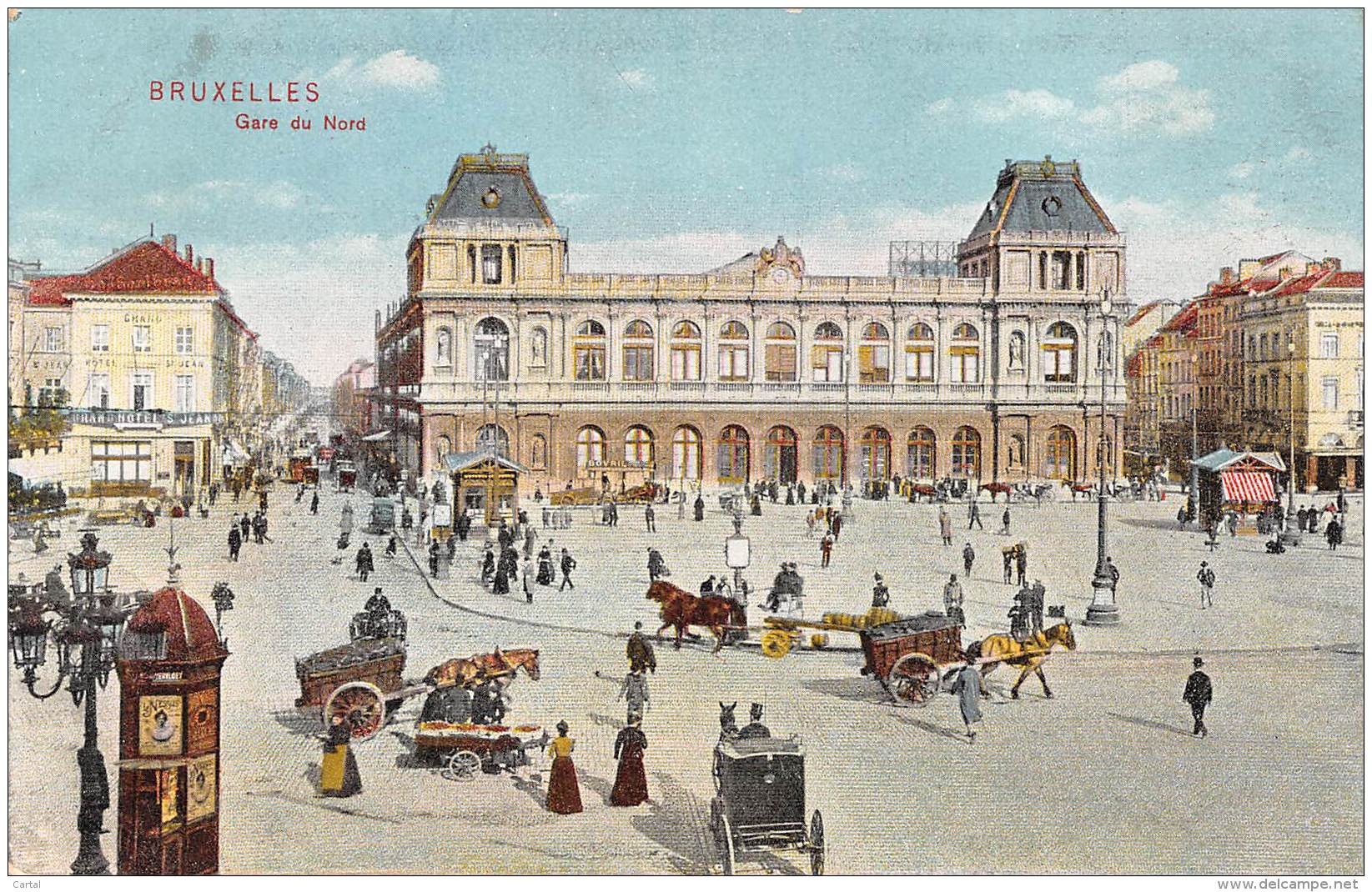 BRUXELLES - Gare Du Nord - Chemins De Fer, Gares