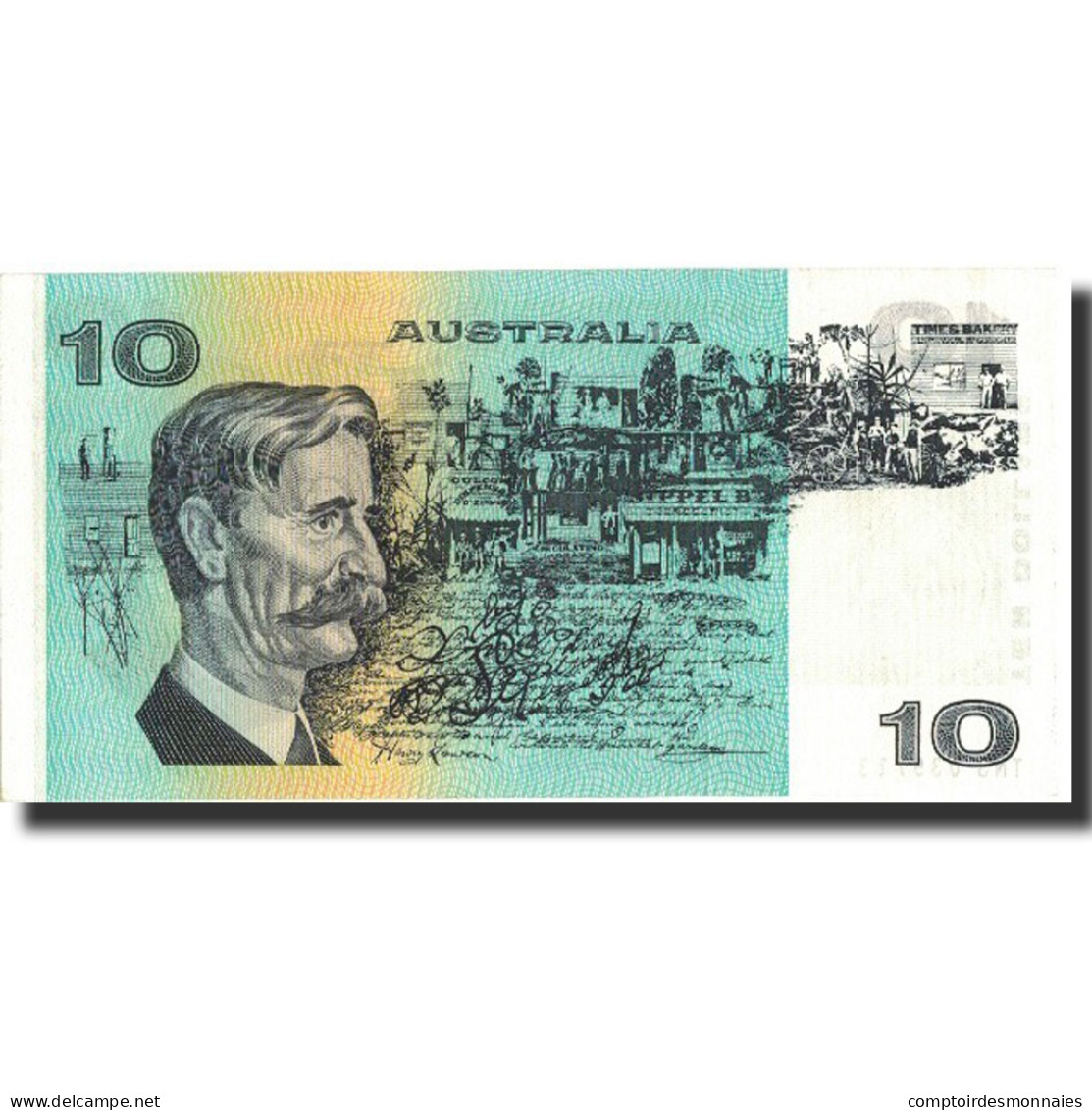 Billet, Australie, 10 Dollars, 1976, 1976, KM:45b, SPL - 1974-94 Australia Reserve Bank