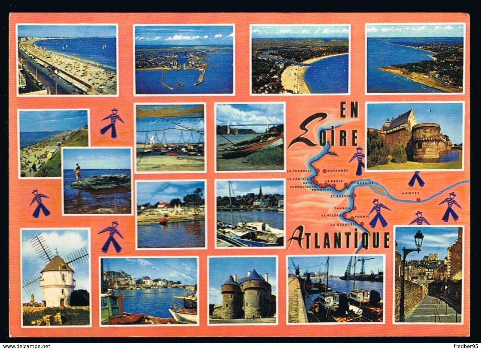 CPA 44 - Loire Atlantique -  Multi-vues 1980 - La Baule-Escoublac