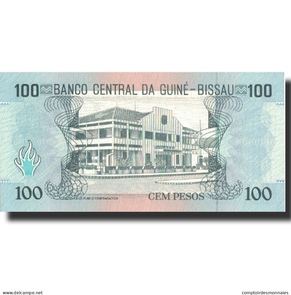 Billet, Guinea-Bissau, 100 Pesos, 1990, 1990, KM:11, SPL+ - Guinee-Bissau