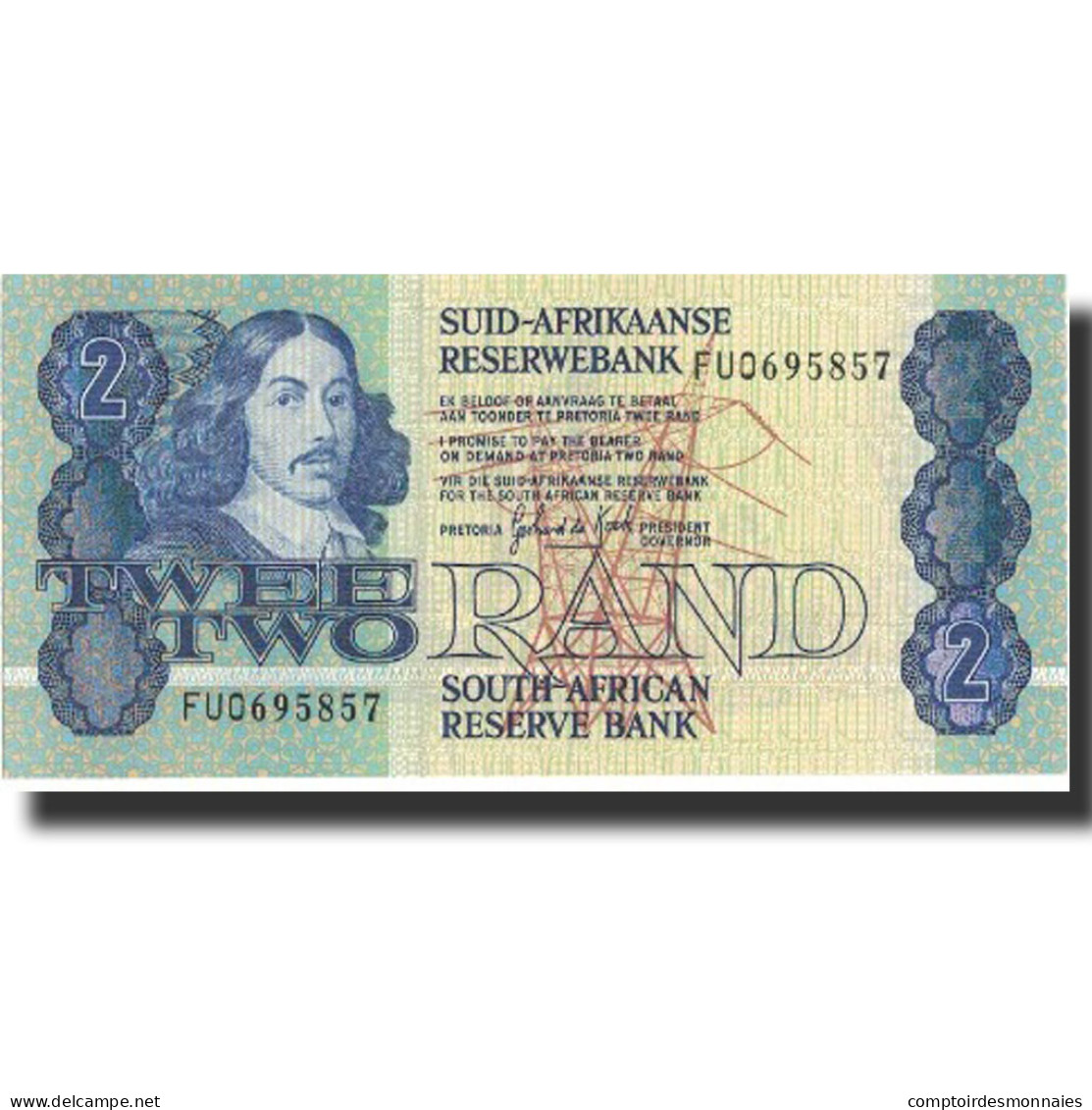 Billet, Afrique Du Sud, 2 Rand, Undated (1983-90), Undated, KM:118d, NEUF - Sudafrica