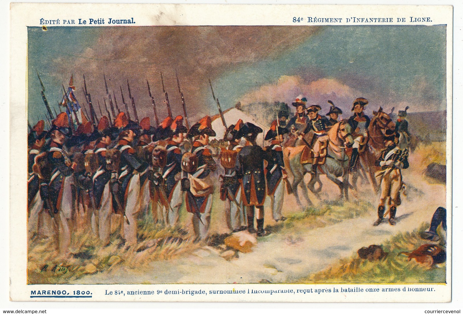 CPA - 84eme Régiment D'Infanterie De Ligne - MARENGO 1800 - Edition "Le Petit Journal" - Regiments