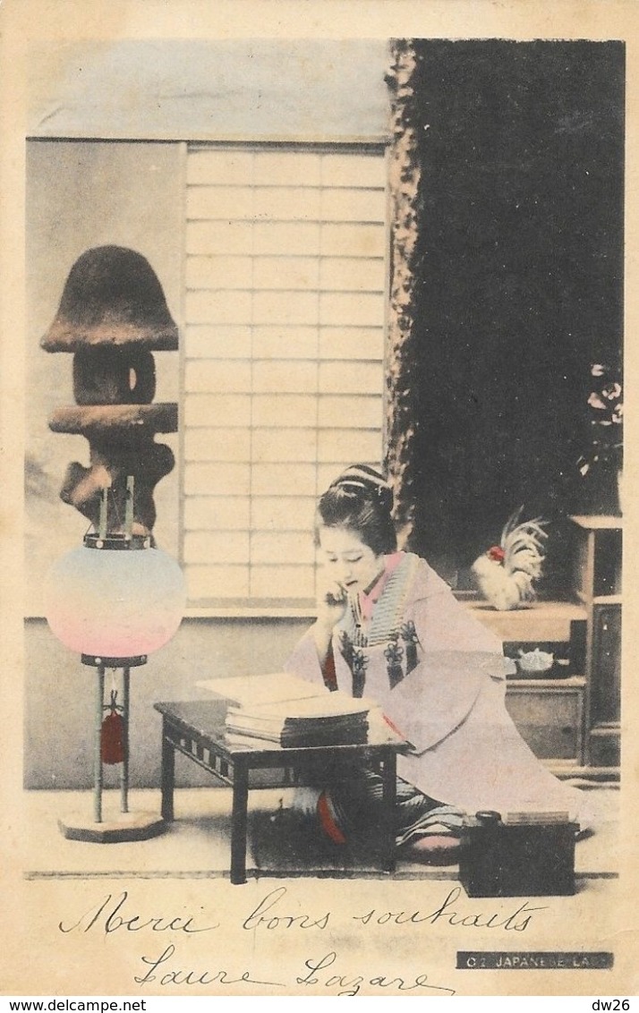 Japon - Japanese Lady (Woman) Carte Colorisée 1905 - Asia