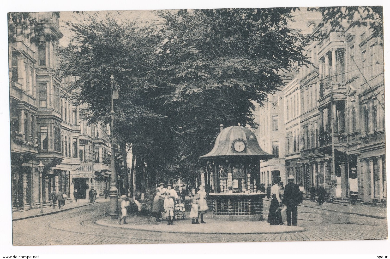 Bremerhaven - Lloydstraße, ± 1910. - Bremerhaven