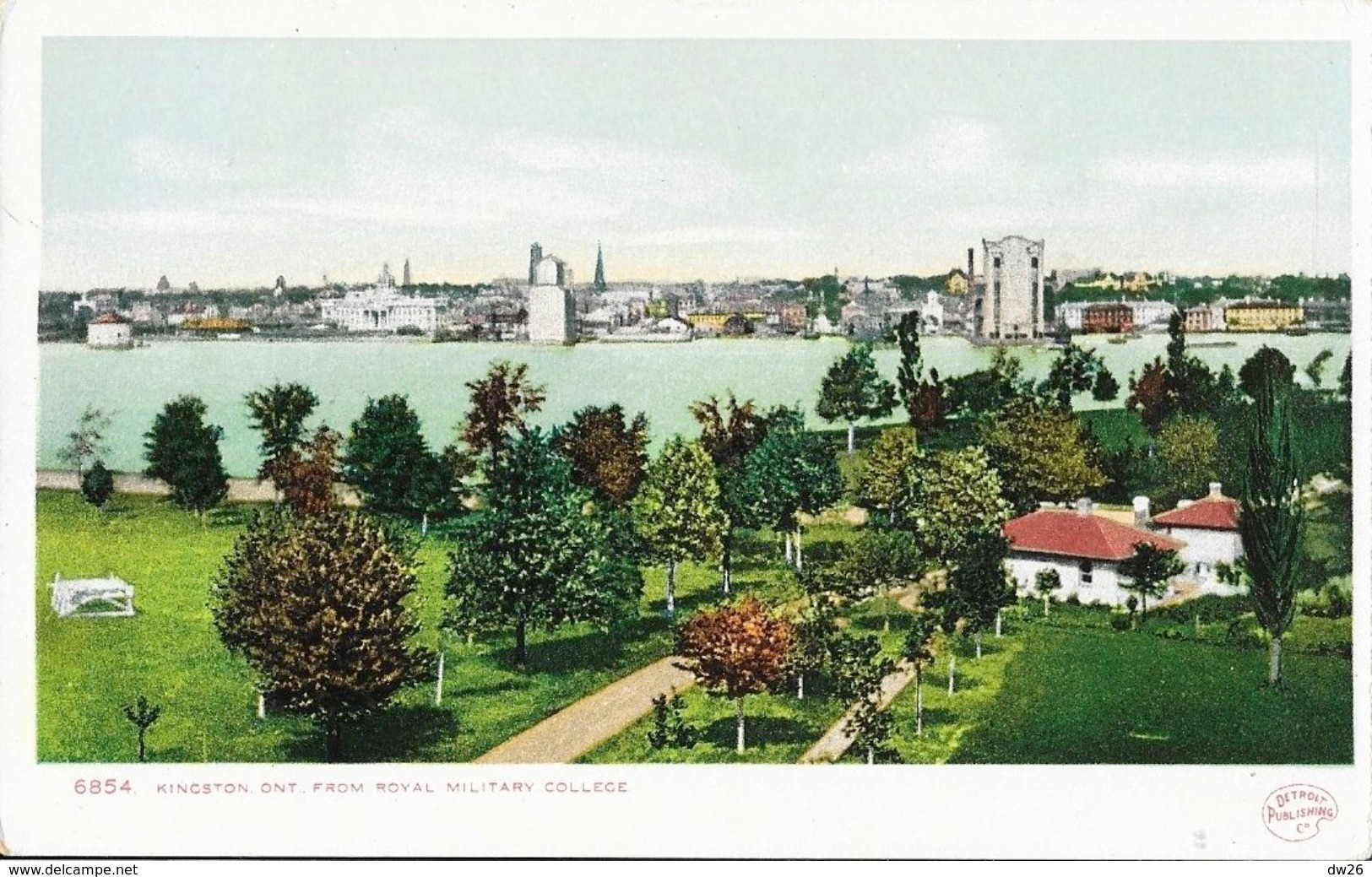 Canada - Kingston, Ontario From Royal Military College - Detroit Co. Publishing - Carte Non Circulée - Kingston