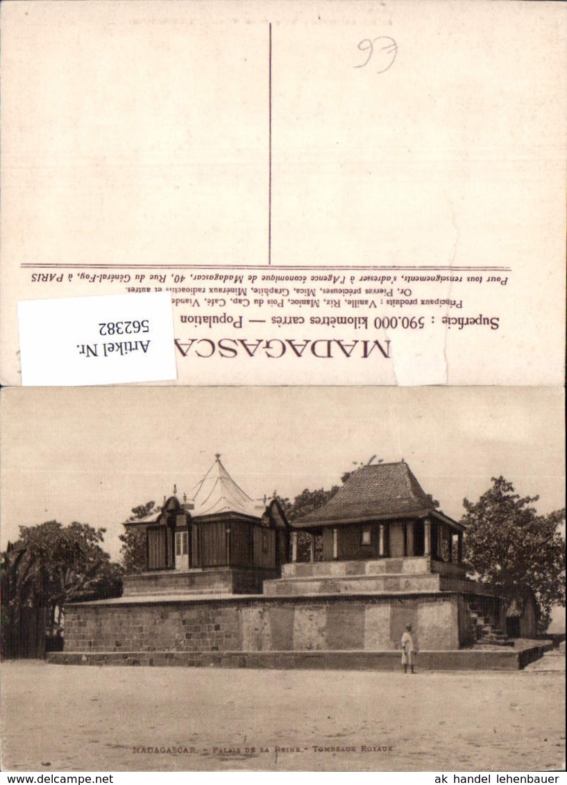 562382,Africa Madagascar Madagaskar Palais De La Reine Tombeaux Royaux - Ohne Zuordnung