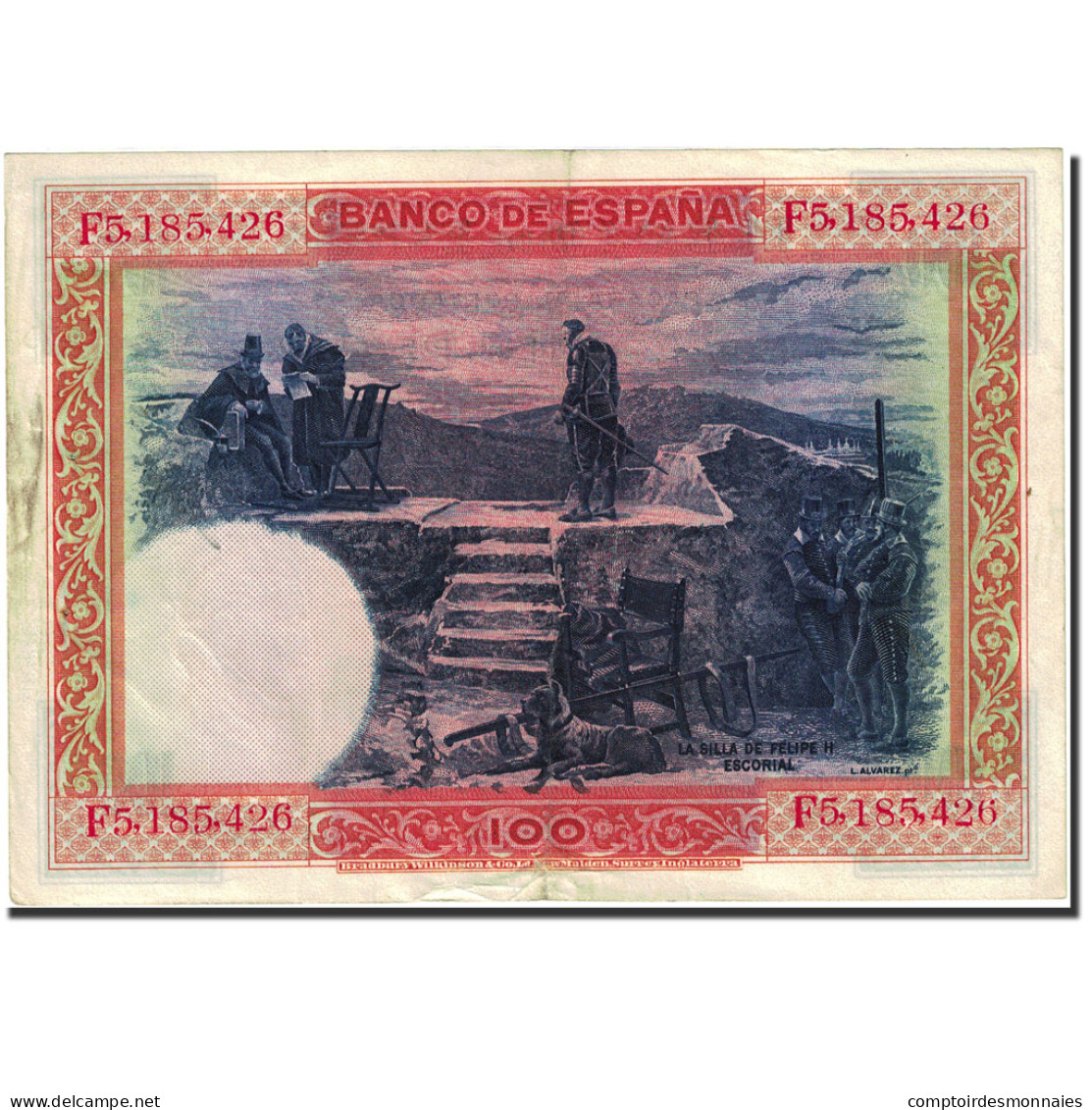 Billet, Espagne, 100 Pesetas, 1925, 1925-07-01, KM:69c, TTB+ - 100 Peseten