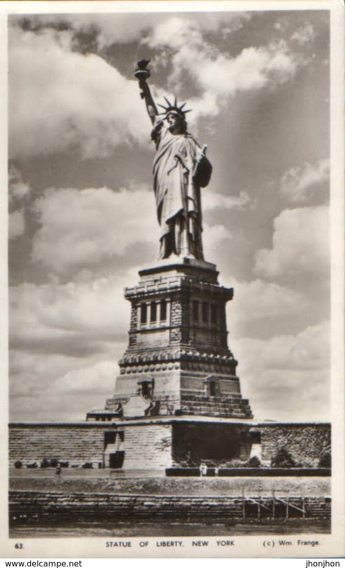 United States - Postcard Written  -   Statue Of Liberty,New York - 2/scan - Statue De La Liberté