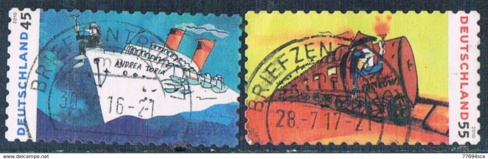 2010  Udo Lindenberg Gemälde (selbstklebend) - Used Stamps