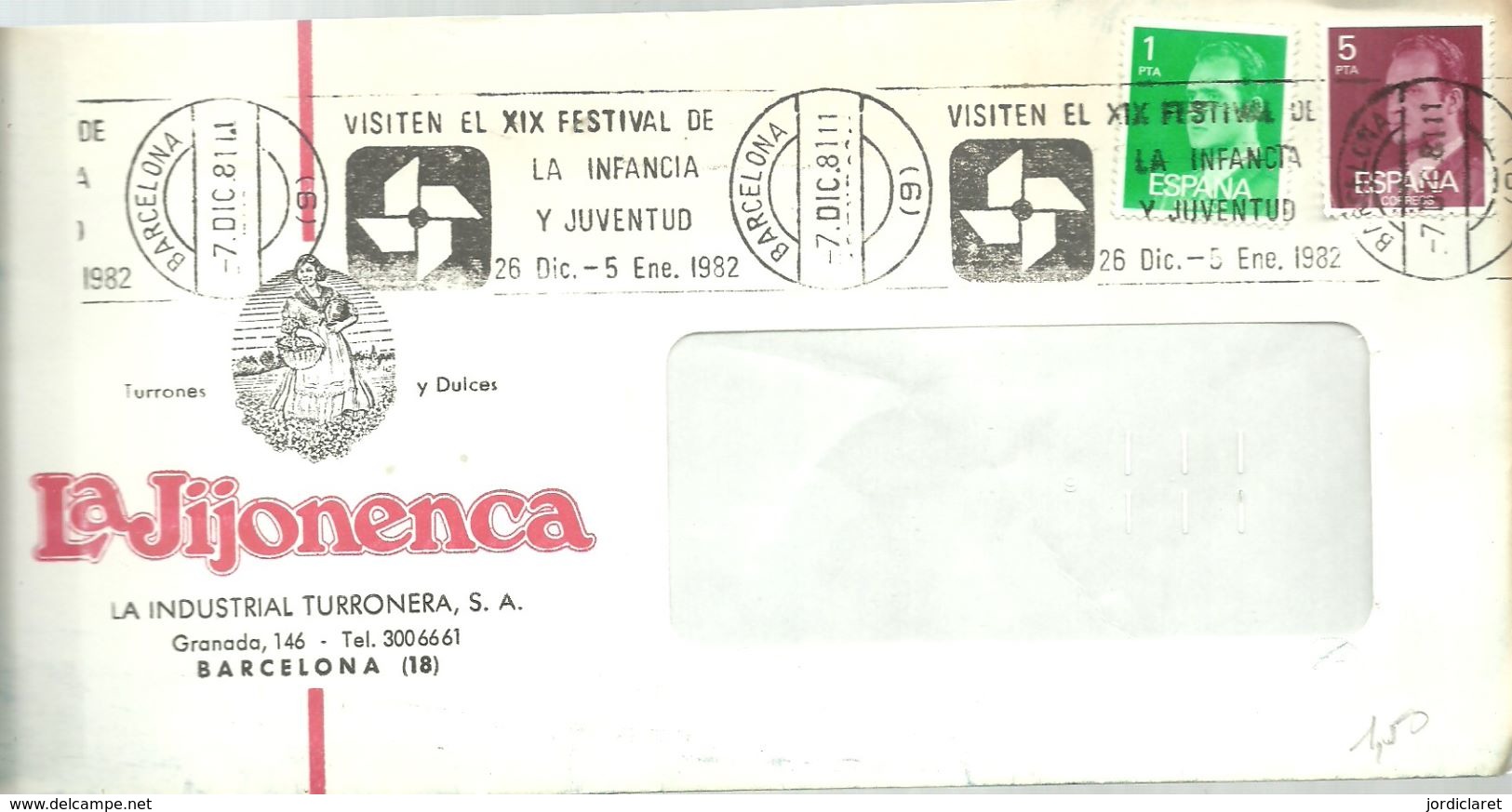 POSTMARKET ESPAÑA  1981 - Molinos