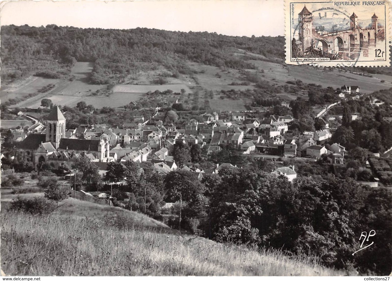 95-VETHEUIL- VUE PANORAMIQUE - Vetheuil