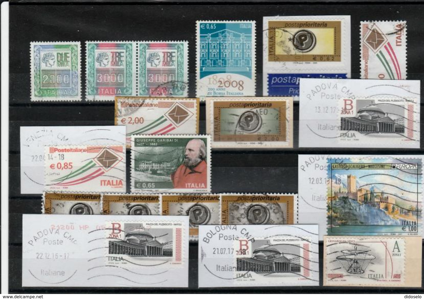 Italia Used Stamps -- Small Lot - Collections