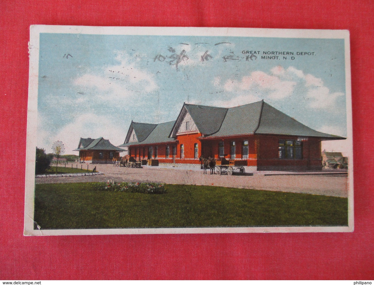 Great Northern   Depot   - North Dakota > Minot  > Ref 2901 - Minot