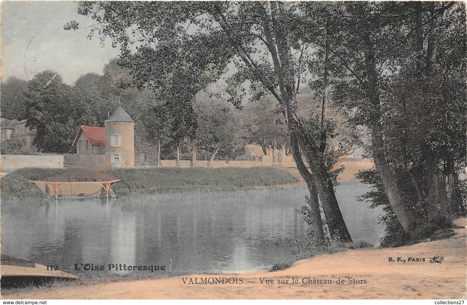 95-VALMONDOIS- VUE SUR LE CHATEAU DE STORS - Valmondois