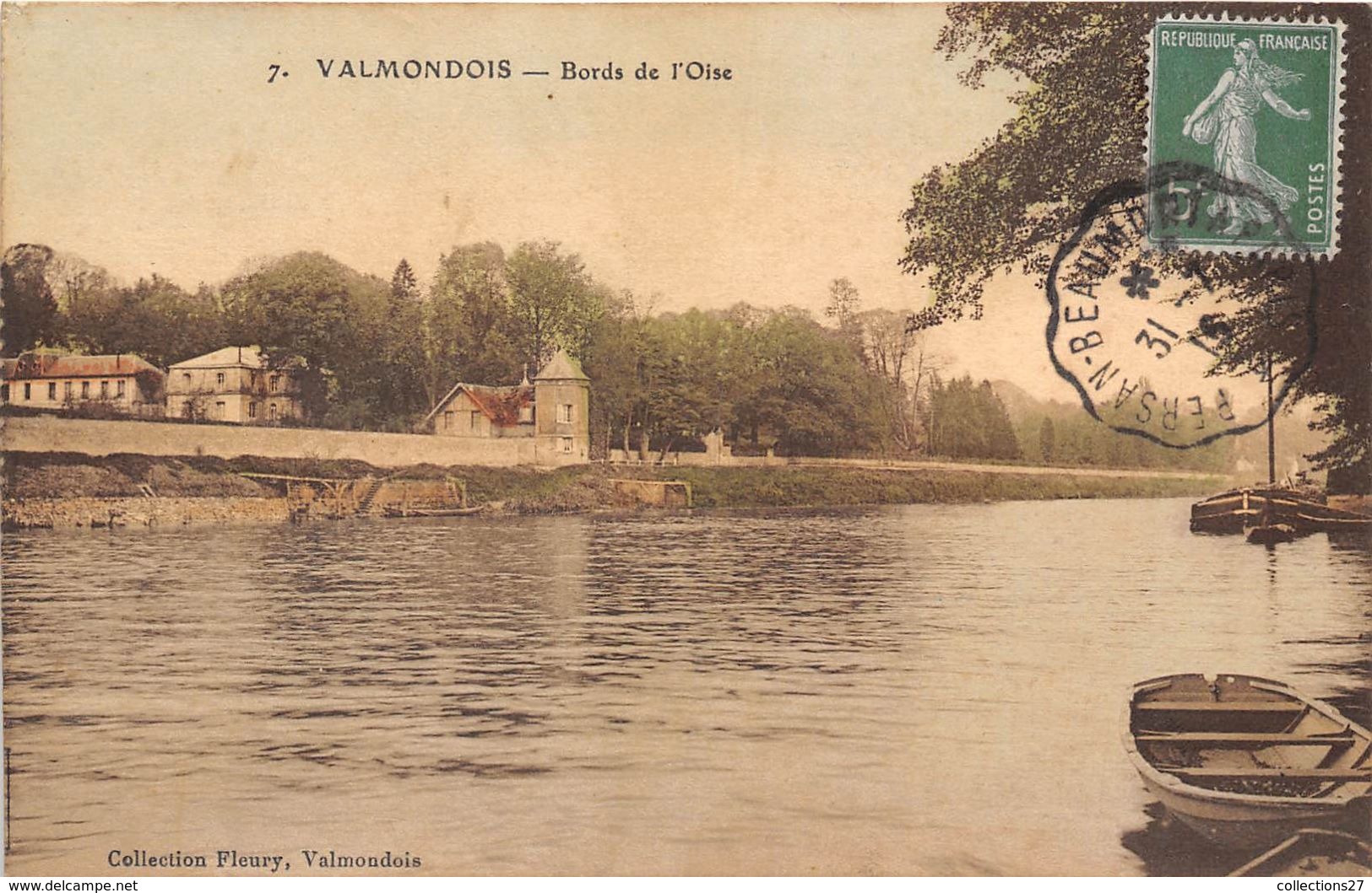 95-VALMONDOIS- BORD DE L'OISE - Valmondois