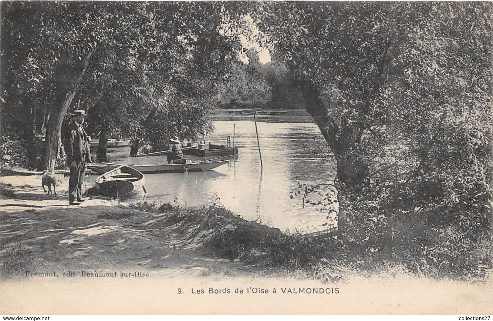 95-VALMONDOIS-  LES BORDS DE L'OISE - Valmondois