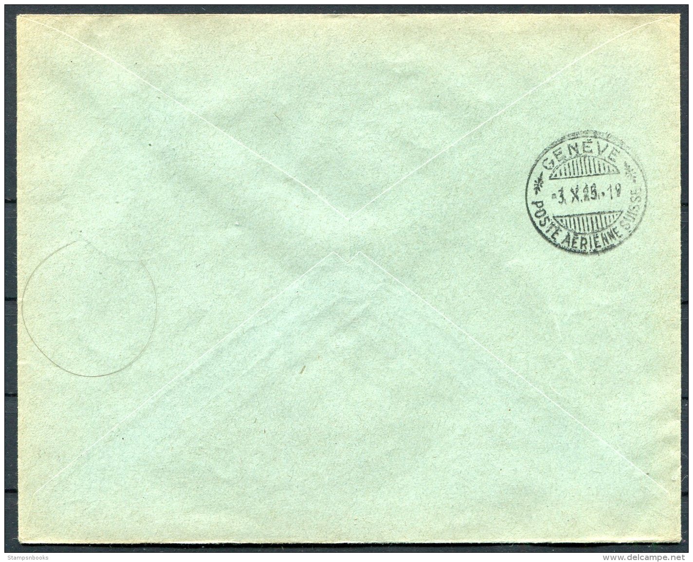 1925 Italy Milano -  Bellinzona, Switzerland, Posta Aerea, Flugpost Airmail Cover - Poststempel (Flugzeuge)