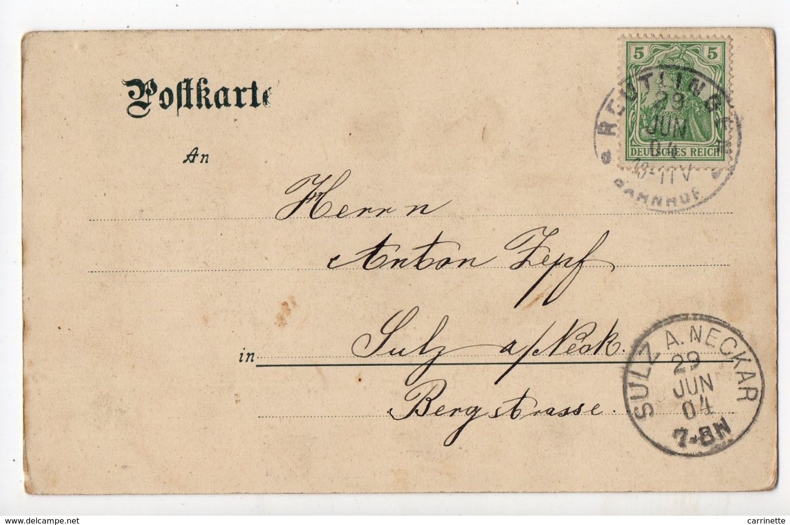 ALLEMAGNE - REUTLINGEN 1900 - Reutlingen