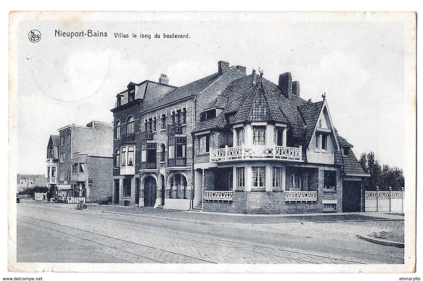 Nieuport Bains Villas Le Long Du Boulevard Nieuwpoort - Nieuwpoort