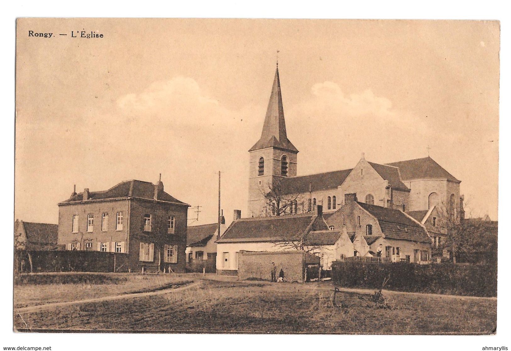 Rongy L'église Bon état 1941 - Brunehaut