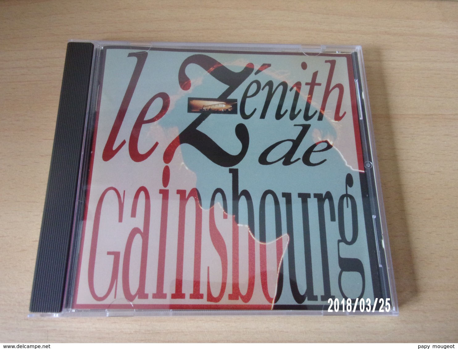 CD - Serge Gainsbourg - Le Zénith De Gainsbourg - 1989 - Autres & Non Classés