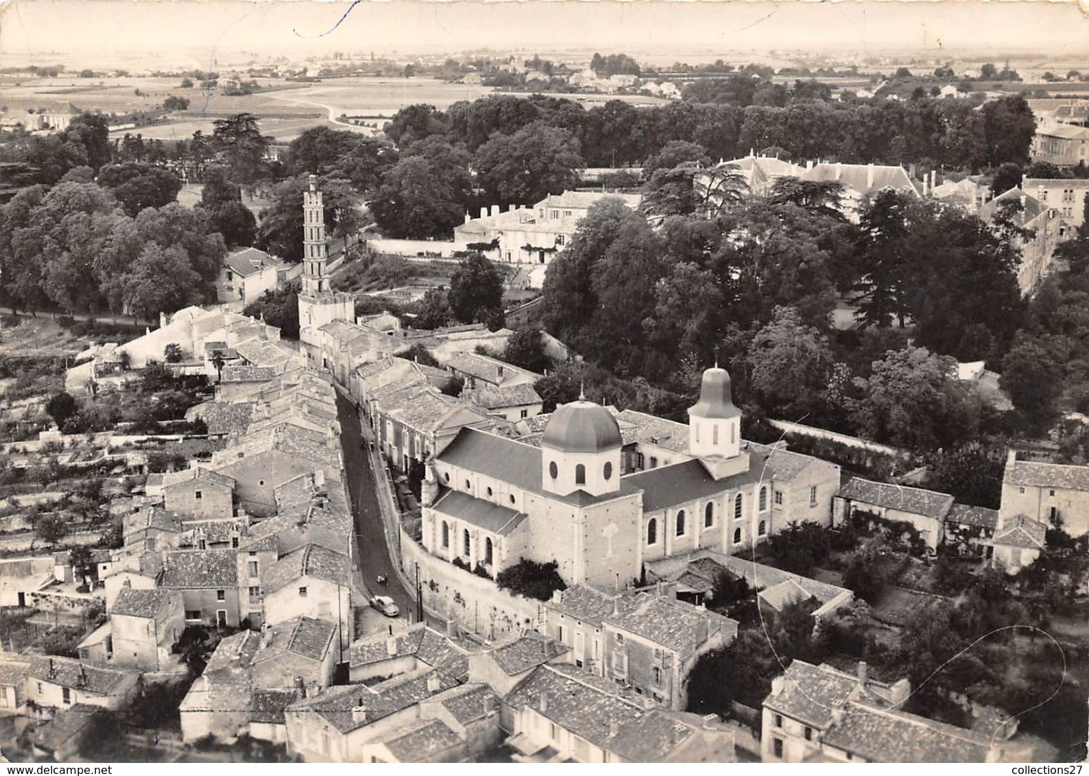 85-FONTENAY-LE-COMTE- VUE DU CIEL - Fontenay Le Comte