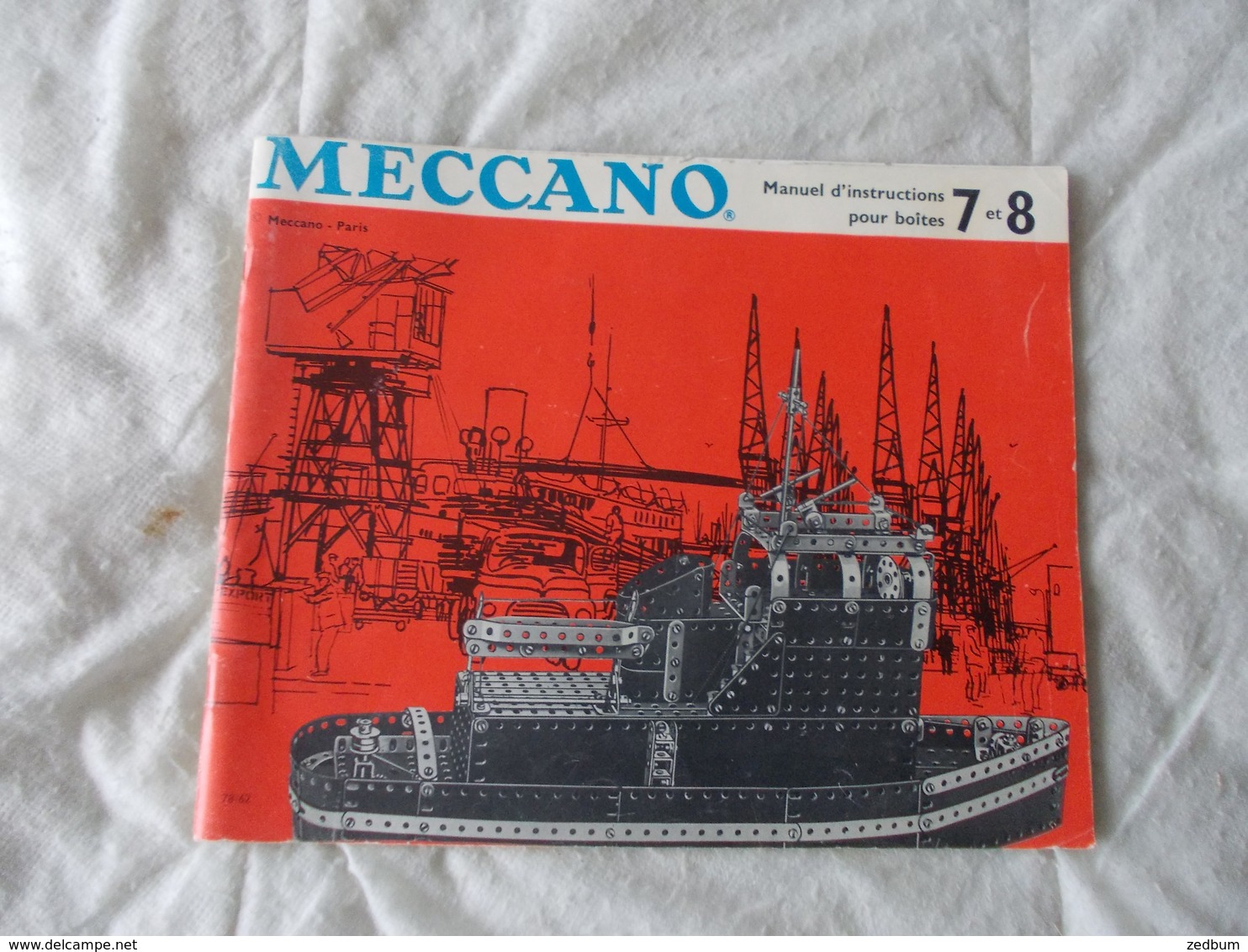 Lot De 6 Documents Meccano Pochettes 2 Et 3 - Meccano