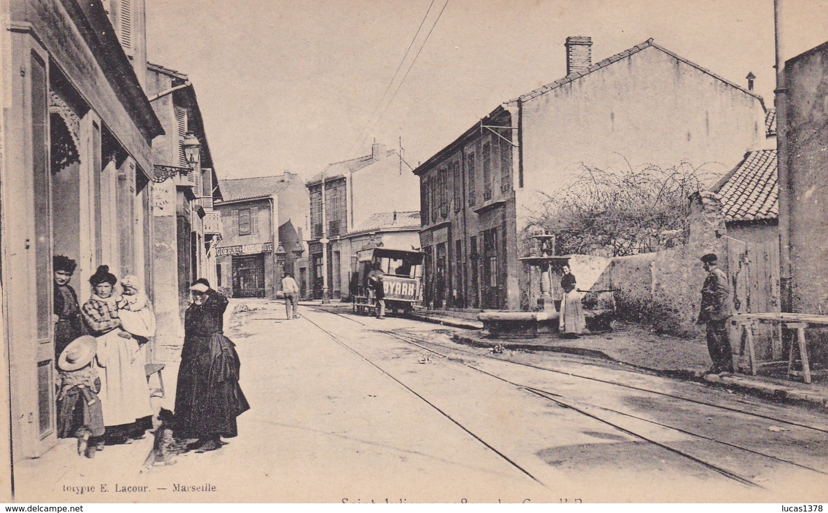 13 / MARSEILLE / SAINT JULIEN / LA GRAND RUE  / LACOUR 1081 / JOLIE CARTE - Saint Barnabé, Saint Julien, Montolivet