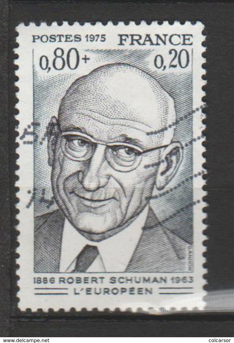 FRANCE ,N° 1826 " R, SCHUMAN " - Usados