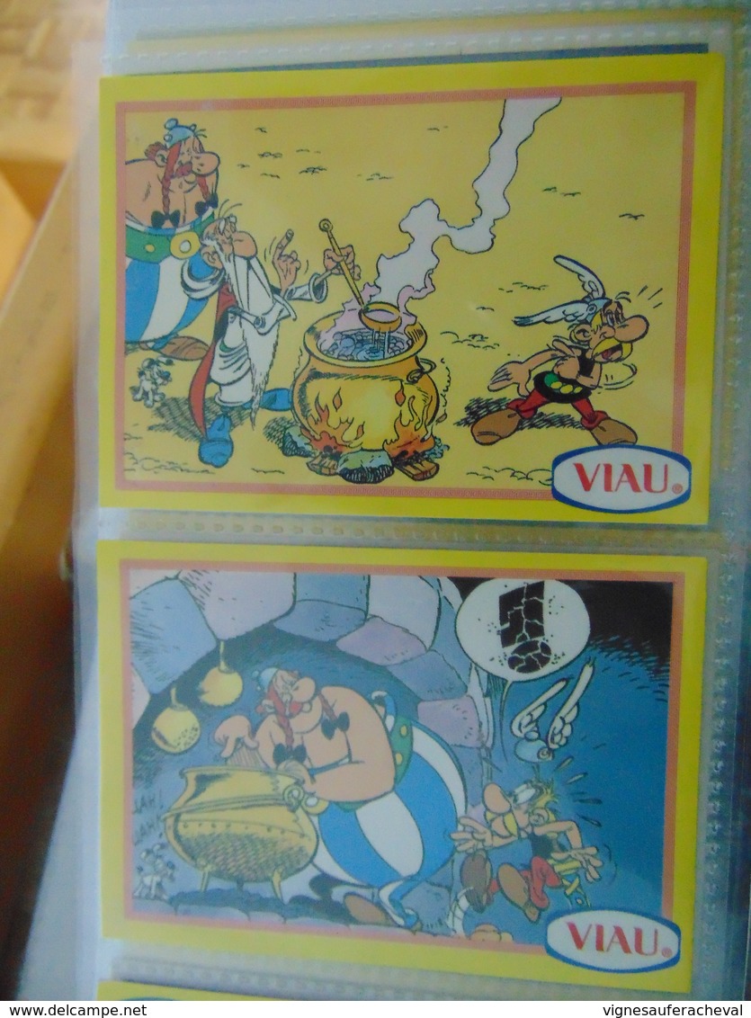 Cartes Promo Astérix De Viau Brand Biscuits 1996 - Andere & Zonder Classificatie