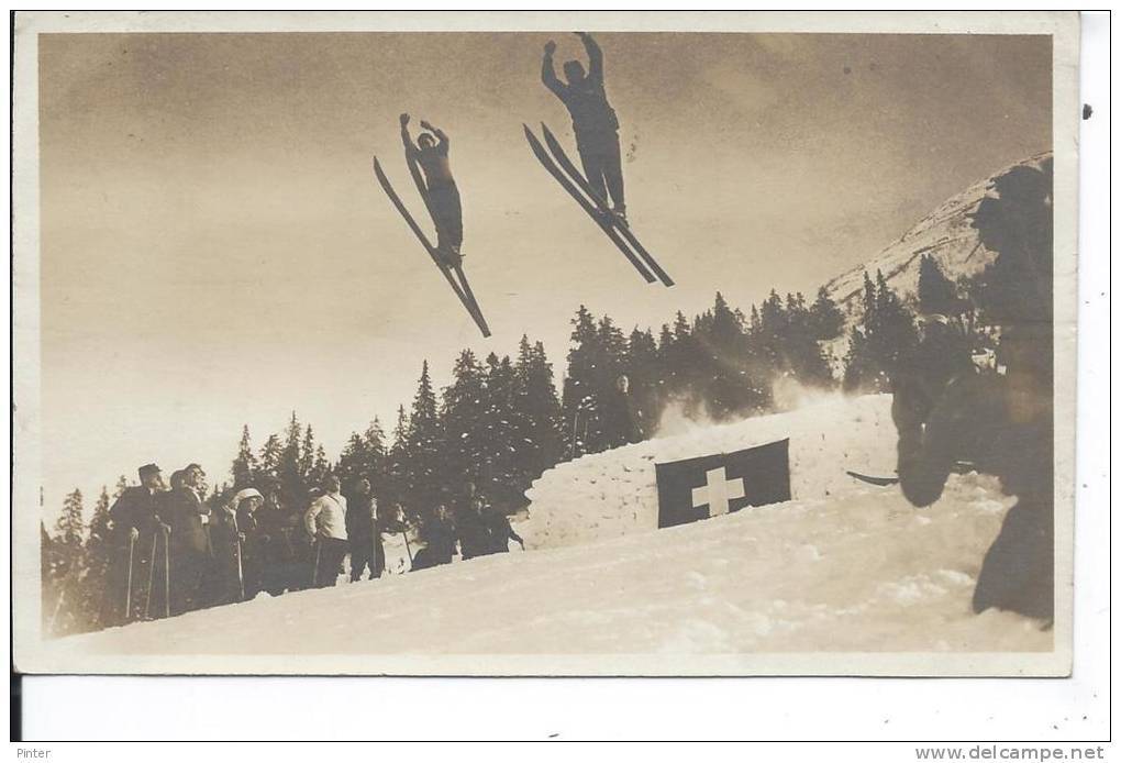 SUISSE - DOPPELSPRUNG - Saut à Ski - Sport D'hiver - Port