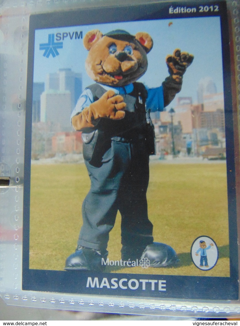 Cartes Promo Mascotte SPVM Flik 2012 - Catalogues