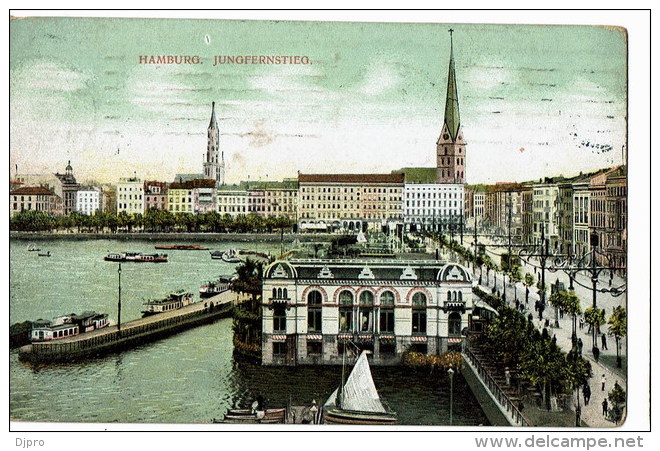 Hamburg   Jungfernstieg - Andere & Zonder Classificatie