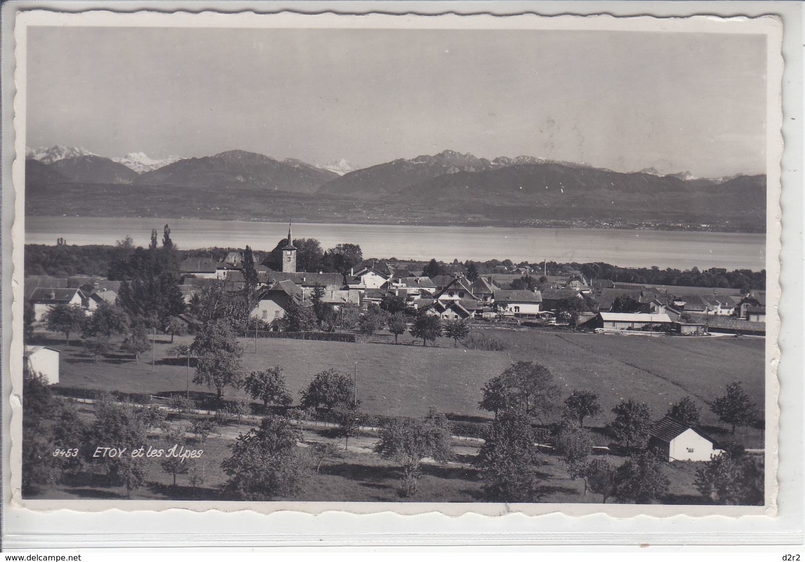 ETOY ET LES ALPES - 12.05.39 - CACHET MILITAIRE - TTB - Étoy