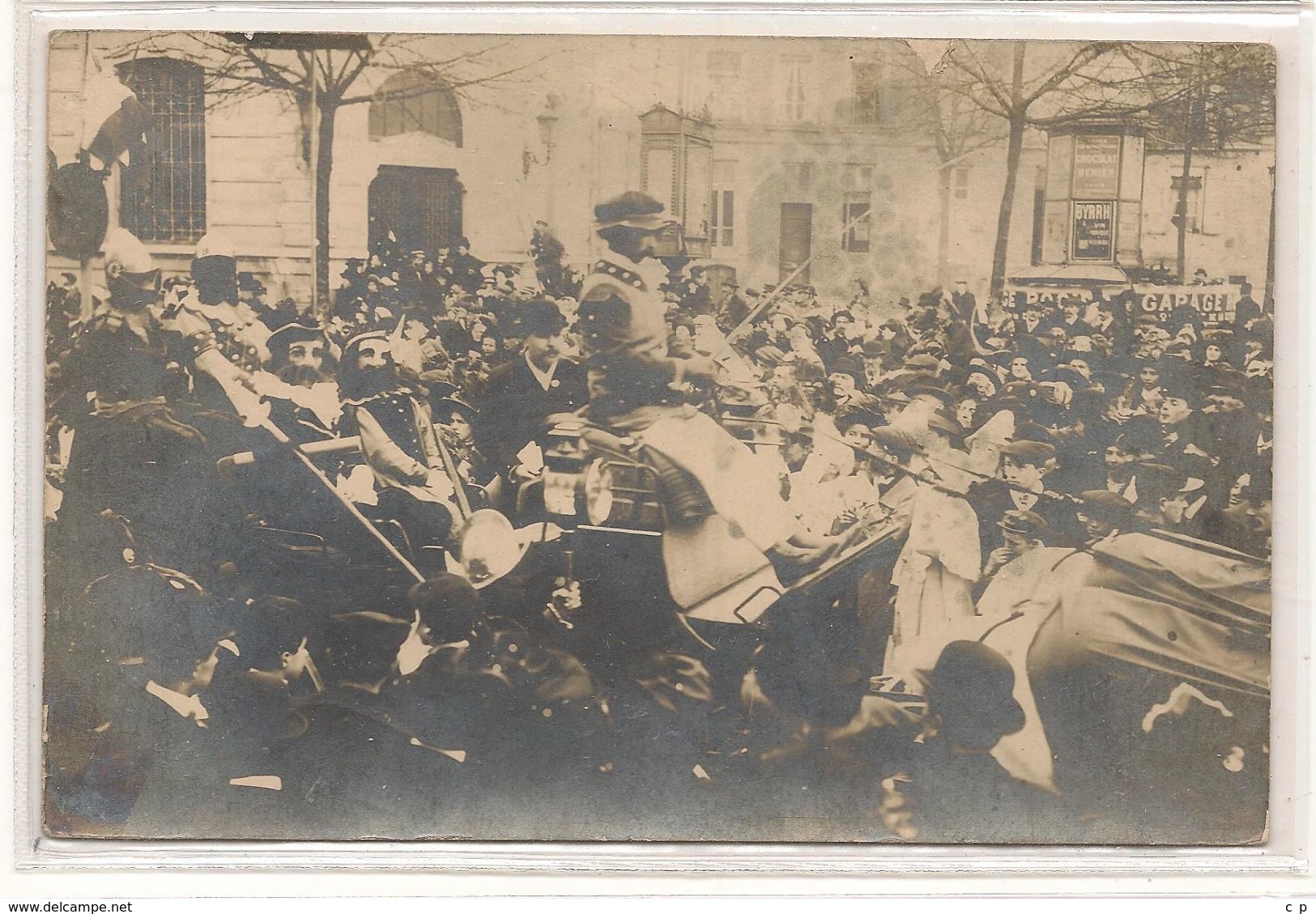 Chalon Sur Saone - Carnaval - 1908  - La Poste  - Rare -  CPA° - Chalon Sur Saone