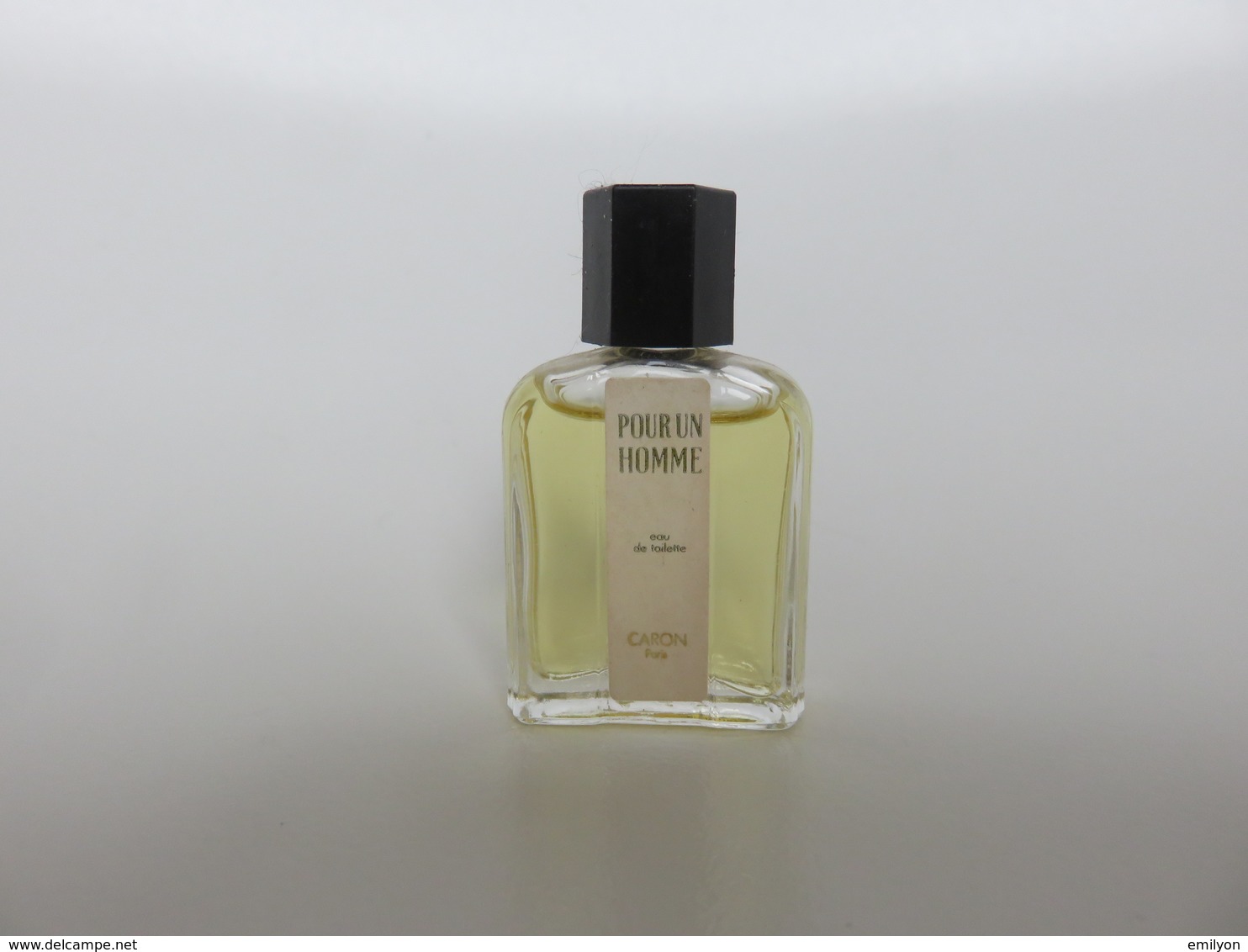 Pour Un Homme - Caron - Eau De Toilette - 4.5 ML - Miniaturen Flesjes Heer (zonder Doos)